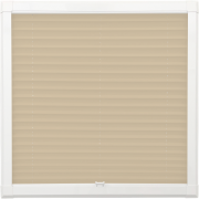 Beige Perfect Fit Pleated Blind