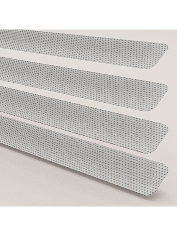 Perforated Matte White Perfect Fit Venetian Blind