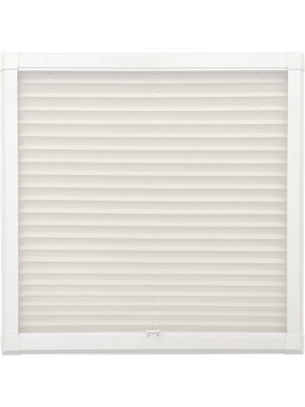 White Perfect Fit Pleated Blind