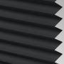 Black Perfect Fit Pleated Blind