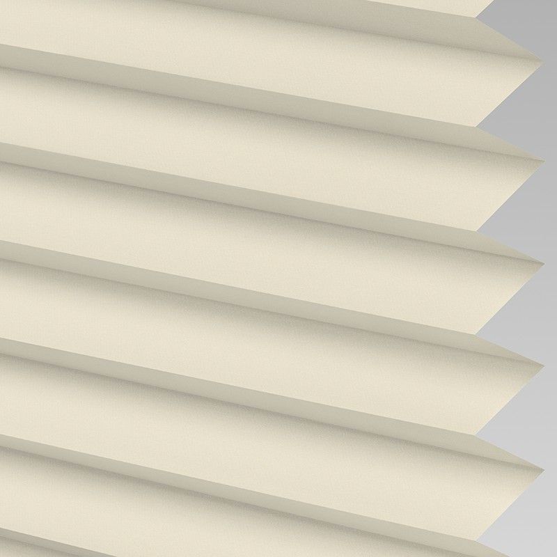 Ivory Perfect Fit Pleated Blind