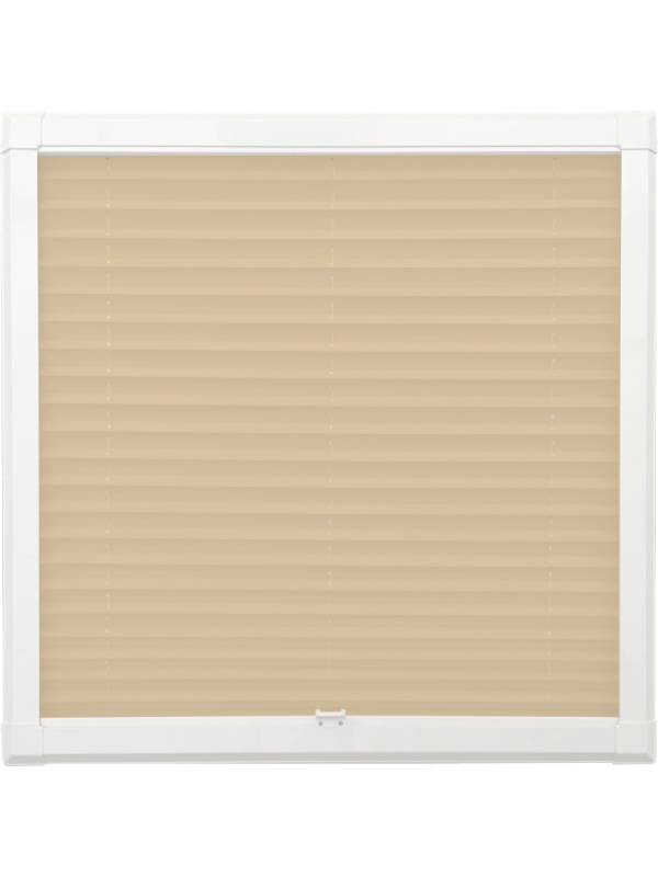 Sand Perfect Fit Pleated Blind