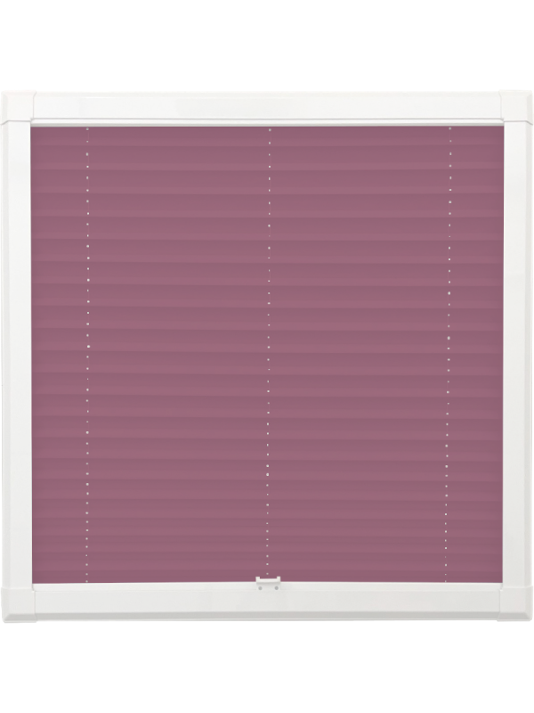 Purple Perfect Fit Pleated Blind