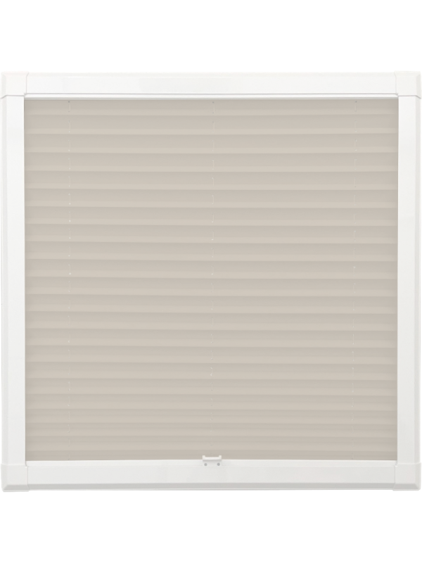 Stone Grey Perfect Fit Pleated Blind