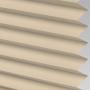 Beige Perfect Fit Pleated Blind